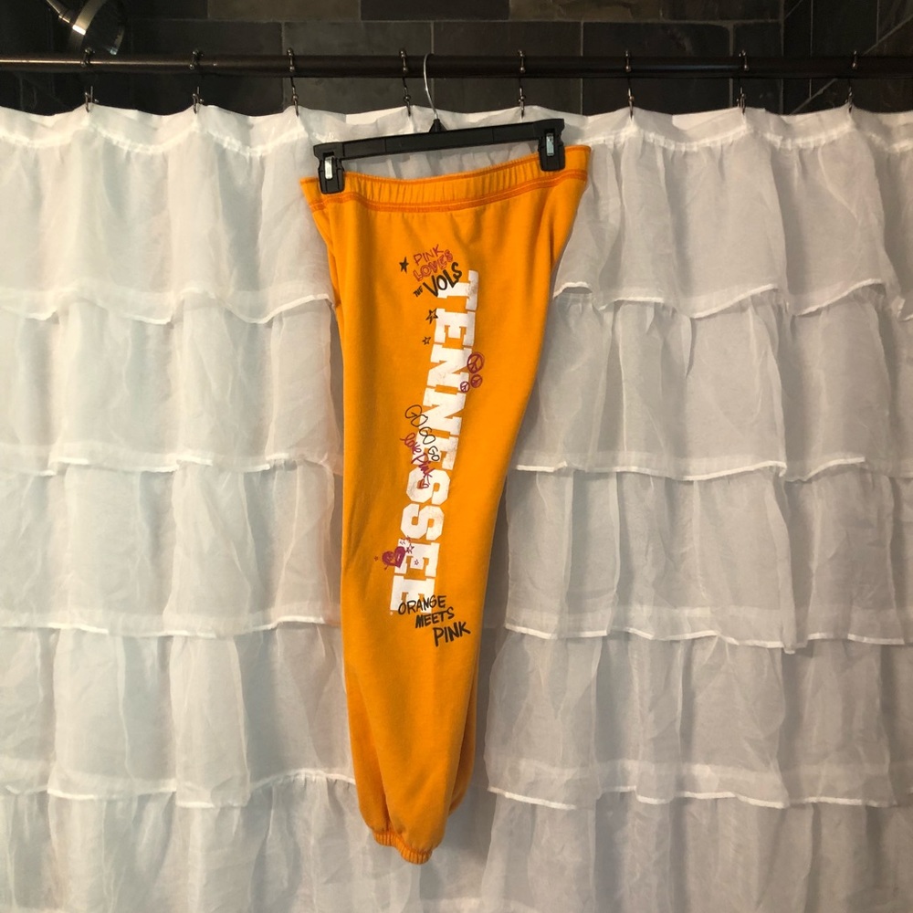 Victoria’s Secret pink joggers Tennessee size s